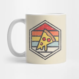 Retro Badge Pizza Mug